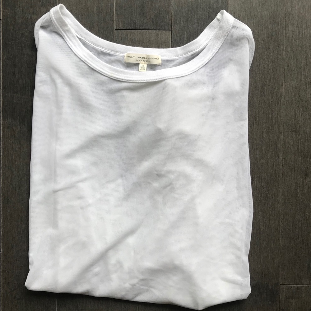 UO mesh long sleeve